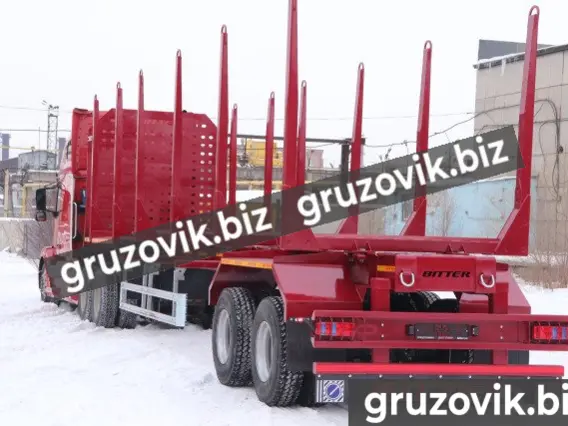Полуприцеп-сортиментовоз BITTER полуприцеп-лесовоз 2020 года новый фото 2