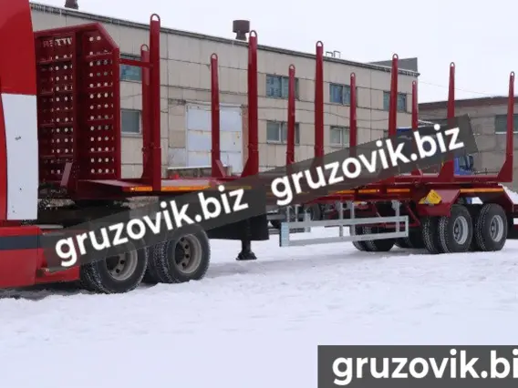 Полуприцеп-сортиментовоз BITTER полуприцеп-лесовоз 2020 года новый фото 3