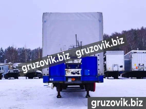 Шторный полуприцеп Бортовой П-образный полуприцеп Krone SD 2011 г/в 2011 года б/у фото 2