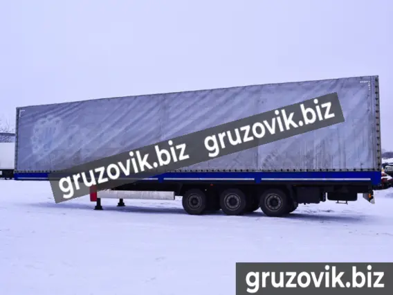 Шторный полуприцеп Бортовой П-образный полуприцеп Krone SD 2011 г/в 2011 года б/у фото 8