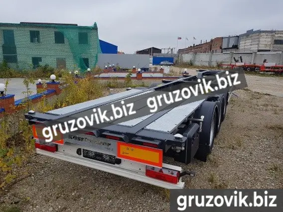 Полуприцеп-контейнеровоз Kaessbohrer SHG AVH 45 2019 года новый фото 2