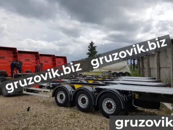 Полуприцеп-контейнеровоз Kaessbohrer SHG AVH 45 2019 года новый фото 12