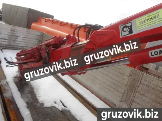 Бортовой Бортовой полуприцеп Floor с манипулятором Hiab 1996 года б/у