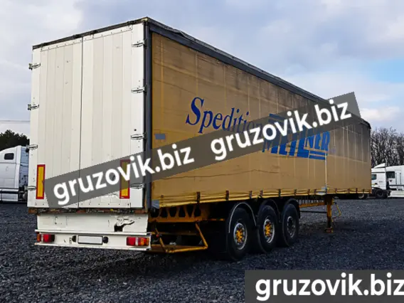 Шторный полуприцеп Berger sapl 24 LTP 2006 года б/у фото 6