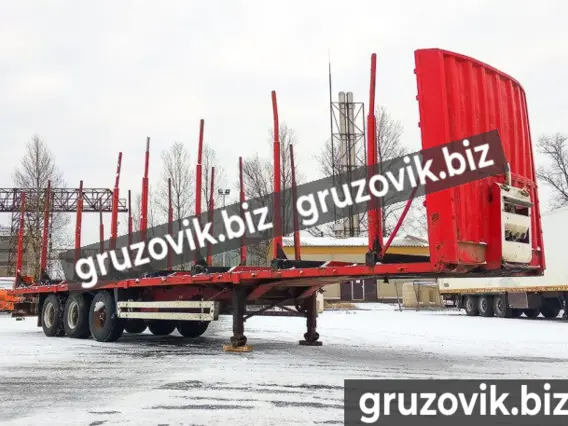 Полуприцеп-сортиментовоз Krone SDP27 2000 года б/у