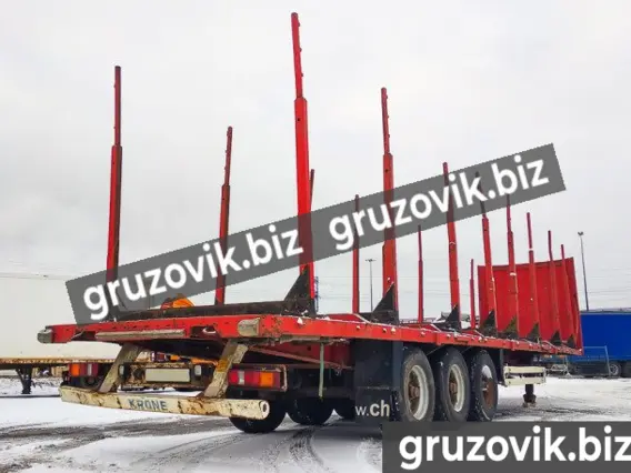 Полуприцеп-сортиментовоз Krone SDP27 2000 года б/у фото 4