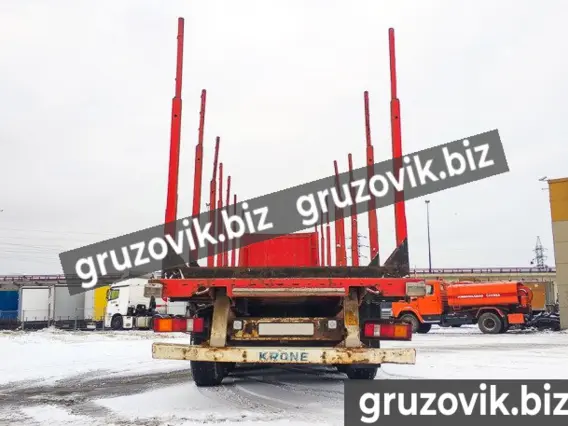 Полуприцеп-сортиментовоз Krone SDP27 2000 года б/у фото 5