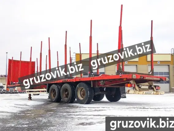 Полуприцеп-сортиментовоз Krone SDP27 2000 года б/у фото 6