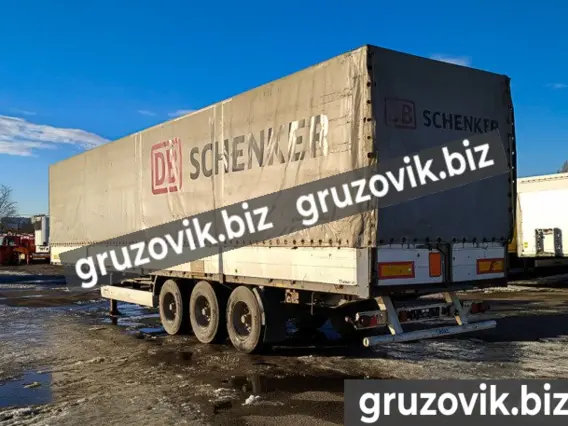 Шторный полуприцеп Krone sdp27 2007 года б/у фото 5