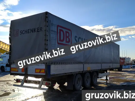Шторный полуприцеп Krone sdp27 2007 года б/у