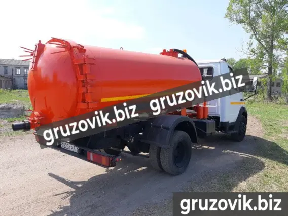 Вакуумная автоцистерна ГАЗ Валдай 2019 года новый