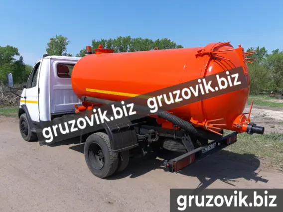 Вакуумная автоцистерна ГАЗ Валдай 2019 года новый фото 4
