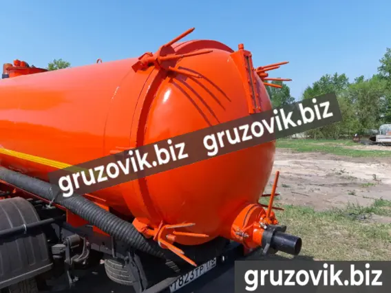 Вакуумная автоцистерна ГАЗ Валдай 2019 года новый фото 5