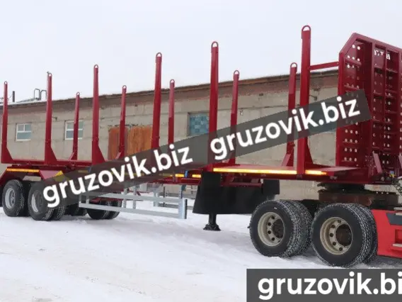 Полуприцеп-сортиментовоз BITTER сортиментовоз лесовоз 2020 года новый фото 16