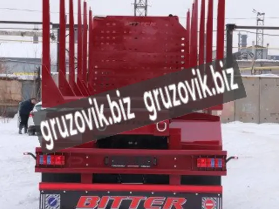 Полуприцеп-сортиментовоз BITTER сортиментовоз лесовоз 2020 года новый фото 18