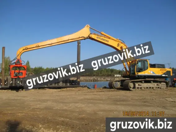 Навесное оборудование Вибропогружатель для экскаватора Hitachi 2019 года б/у фото 6