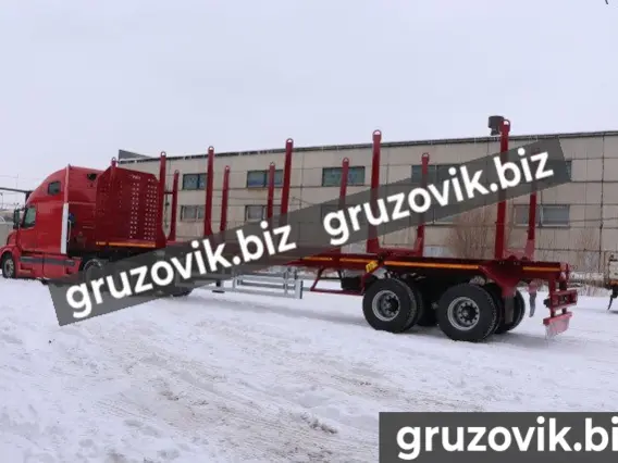 Полуприцеп-сортиментовоз Bitter Сортиментовоз-лесовоз 2020 года новый фото 7