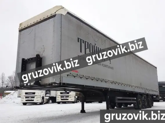 Шторный полуприцеп Kogel SN24 2012 года б/у