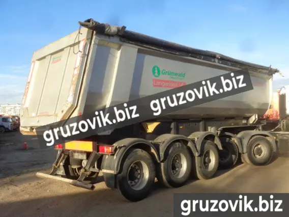 Самосвальный полуприцеп Grunwald 9453 2012 года б/у фото 4