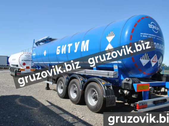 Полуприцеп битумовоз/нефтевоз Полуприцеп цистерна битум Bonum - 28м3  новый