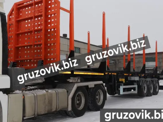 Полуприцеп-сортиментовоз Bitter лесовоз 2020 года новый фото 10
