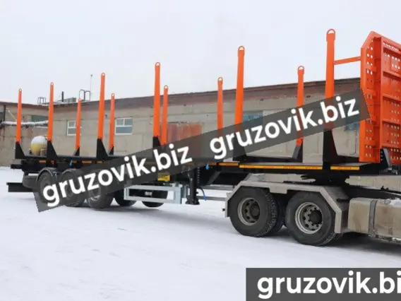 Полуприцеп-сортиментовоз Bitter лесовоз 2020 года новый фото 9