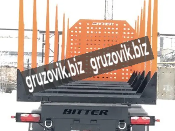 Полуприцеп-сортиментовоз Bitter лесовоз 2020 года новый фото 5