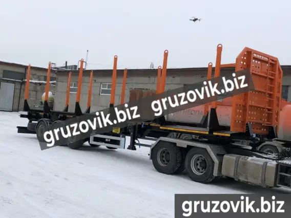Полуприцеп-сортиментовоз Bitter лесовоз 2020 года новый фото 6