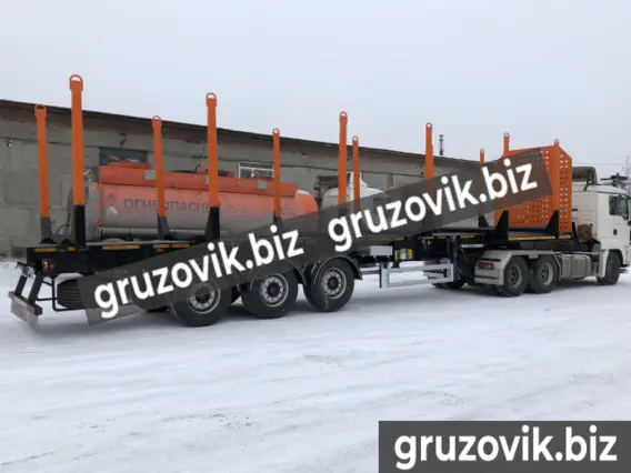 Полуприцеп-сортиментовоз Bitter лесовоз 2020 года новый фото 7