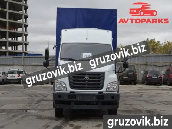 Тентованный грузовик ГАЗон Next 2824LU 2018 года новый фото 2
