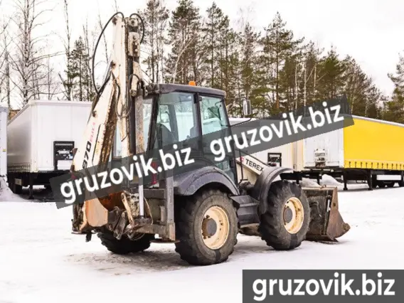 Экскаватор-погрузчик Terex 970 2007 года б/у фото 6