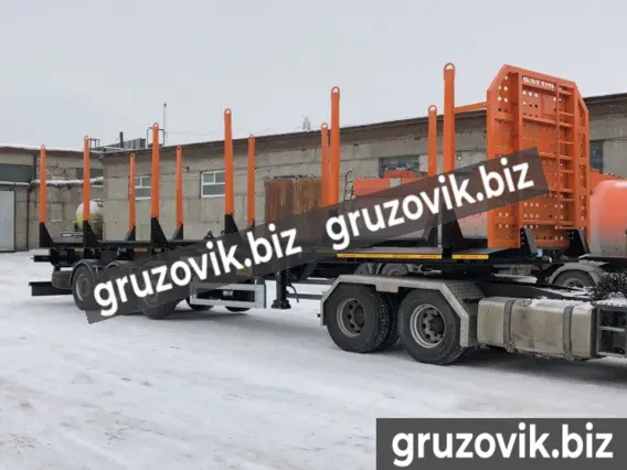 Полуприцеп-сортиментовоз BITTER сортиментовоз лесовоз 2020 года новый фото 6
