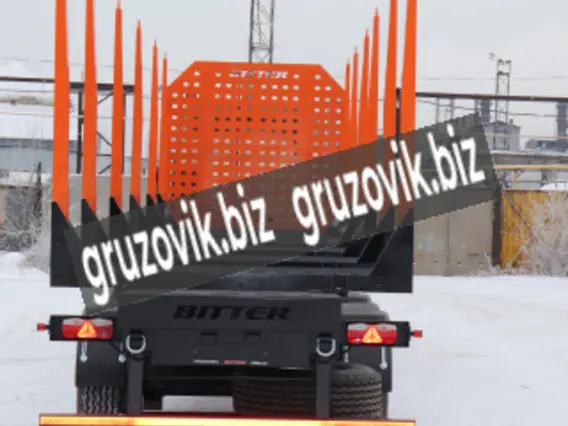 Полуприцеп-сортиментовоз Bitter Сортиментовоз-лесовоз 2020 года новый фото 5
