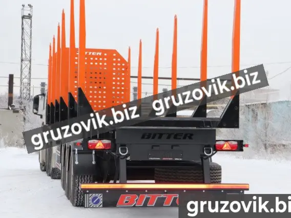 Полуприцеп-сортиментовоз Bitter Сортиментовоз-лесовоз 2020 года новый фото 6