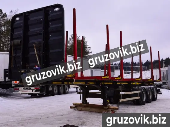 Полуприцеп-сортиментовоз Новтрак SH368 2014 года б/у