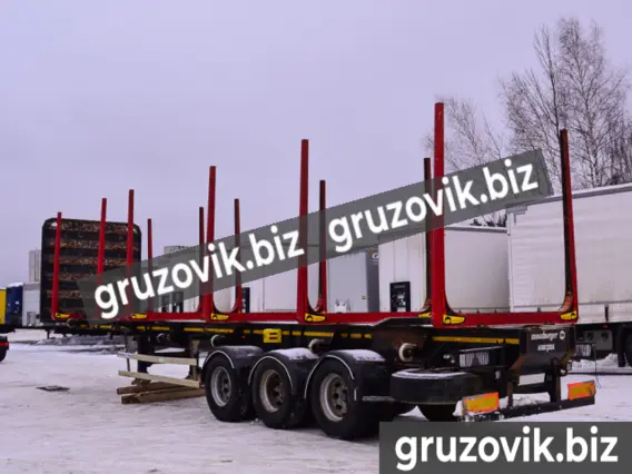Полуприцеп-сортиментовоз Новтрак SH368 2014 года б/у фото 4