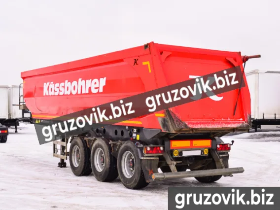 Самосвальный полуприцеп Kassbohrer DL 2016 года б/у фото 4