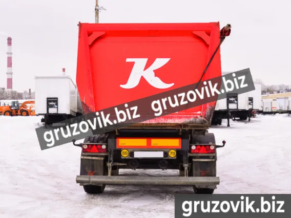 Самосвальный полуприцеп Kassbohrer DL 2016 года б/у фото 5