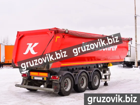 Самосвальный полуприцеп Kassbohrer DL 2016 года б/у фото 6