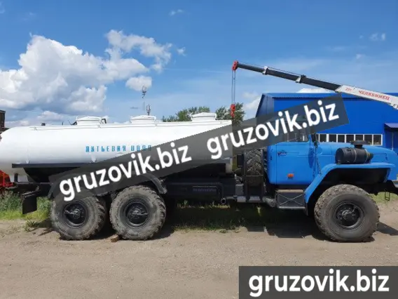 Пищевая автоцистерна АЦПТ Урал 5557 2008 года б/у фото 6
