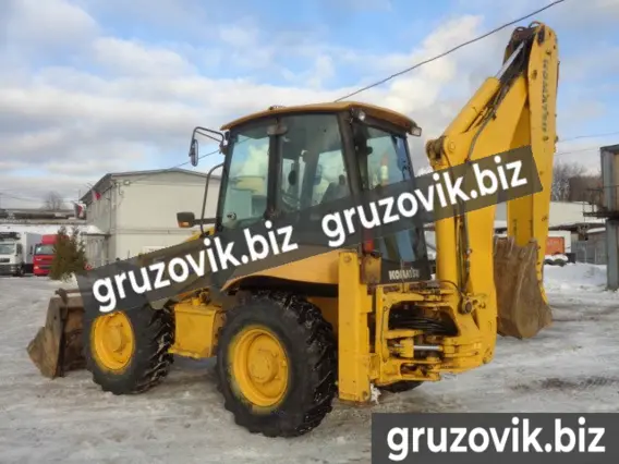 Экскаватор-погрузчик KOMATSU WB97S-5 2007 года б/у фото 11