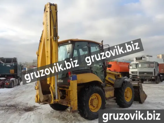 Экскаватор-погрузчик KOMATSU WB97S-5 2007 года б/у фото 10