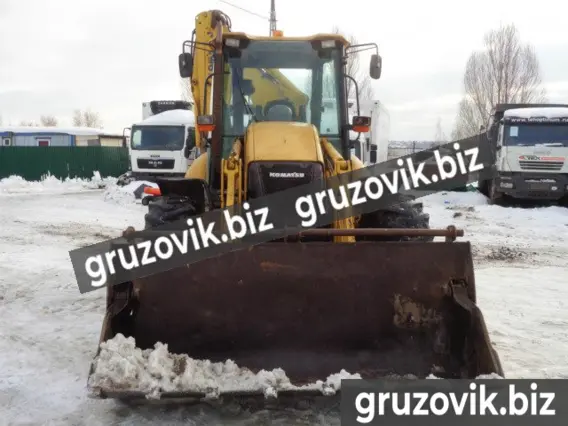 Экскаватор-погрузчик KOMATSU WB97S-5 2007 года б/у фото 9