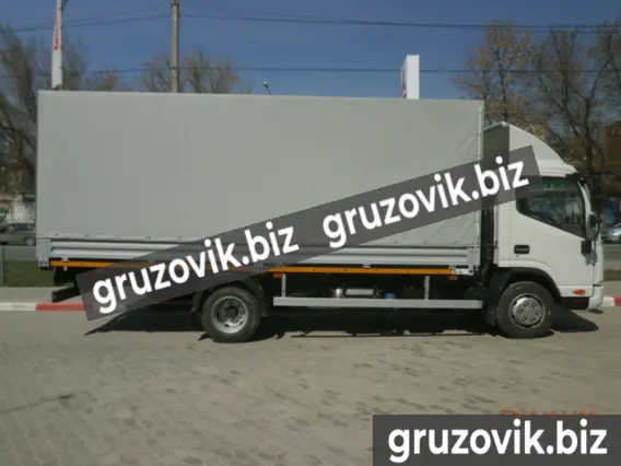 Тентованный грузовик JAC N80 2020 года новый фото 3