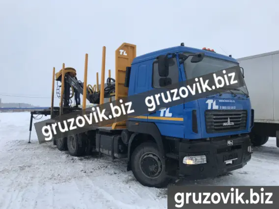 Сортиментовоз МАЗ 6312 С9 2019 года новый фото 2