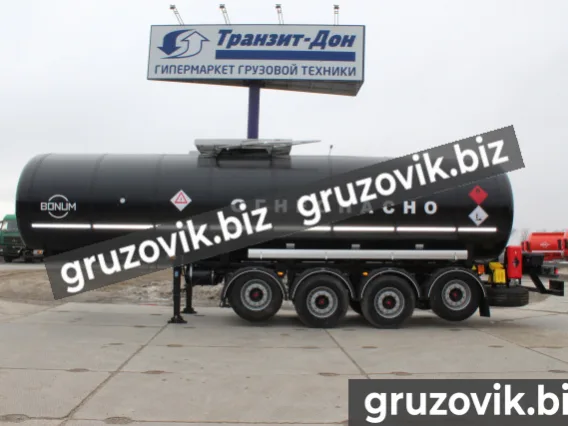 Полуприцеп битумовоз/нефтевоз Полуприцеп для перевозки Битума Bonum 31 m3 2019 г  новый фото 3