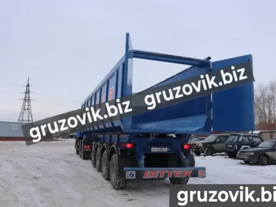 Самосвальный полуприцеп Bitter ломовоз 2020 года новый фото 7
