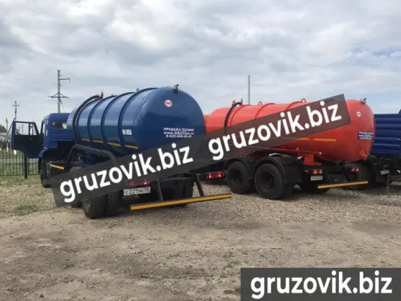 Вакуумная автоцистерна Камаз LG933L 2019 года новый фото 5