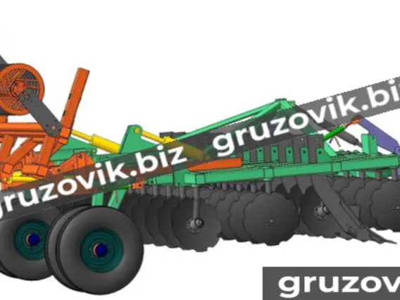 Почвообрабатывающая техника ДГП с катком 2020 года новый фото 8