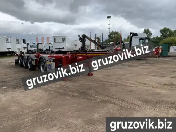 Полуприцеп-контейнеровоз Meusburger Новтрак 2020 года новый